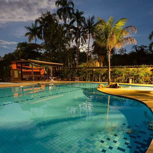 Área externa do Itamambuca Eco Resort