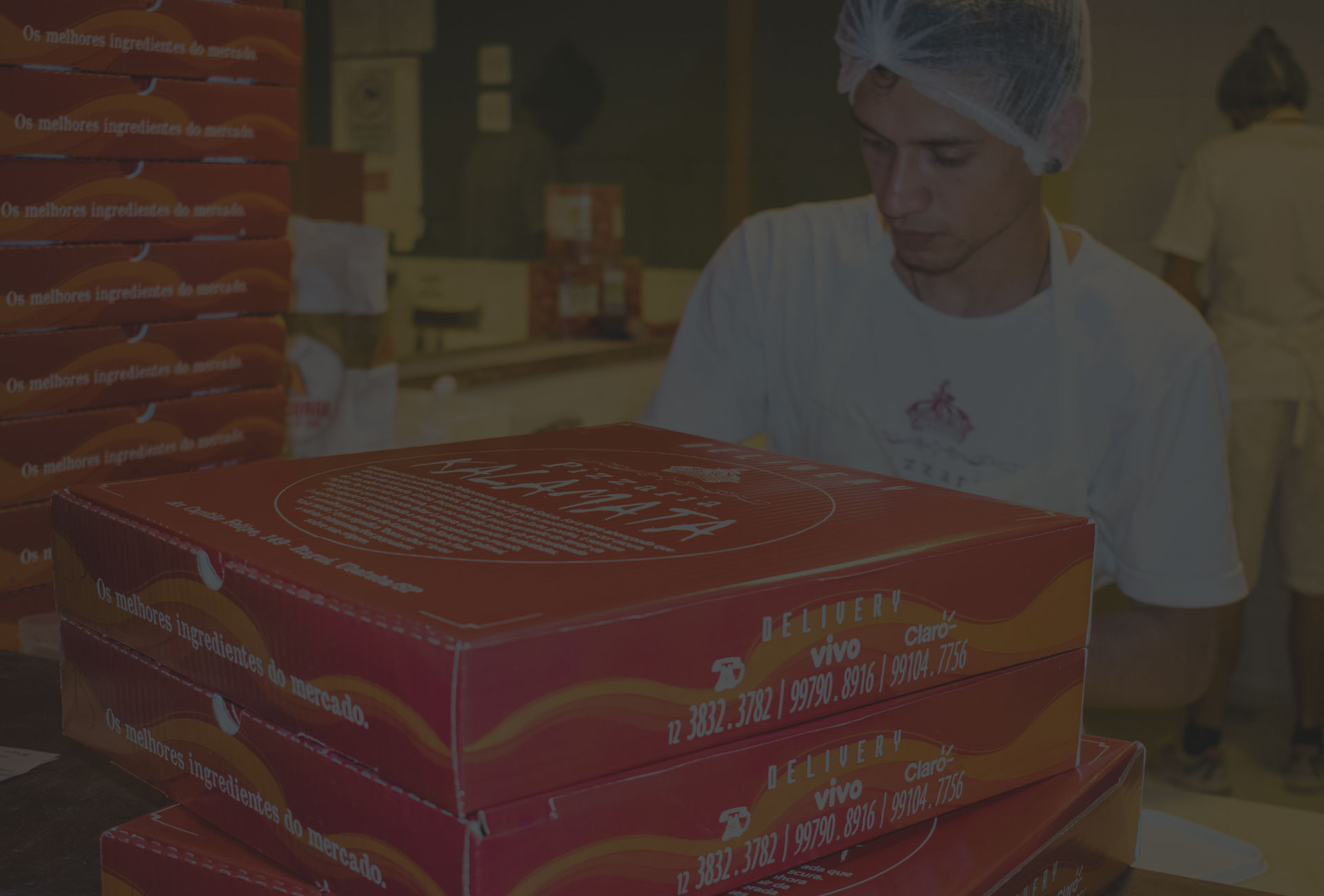 Operação da Pizzaria Kalamata em Ubatuba